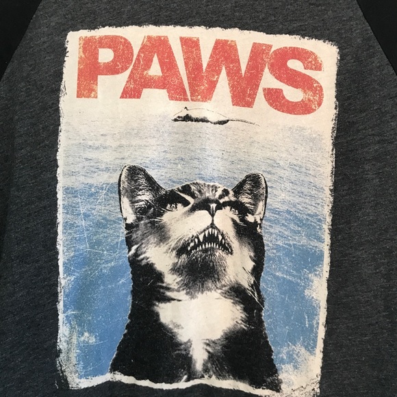 Riot Society PAWS Graphic Baseball Tee - Picture 3 of 5